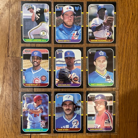 A collection of 63 Don Russ baseball cards randomly selected. - Picture 5 of 13